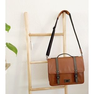 Ted Baker Tan Adventure Satchel